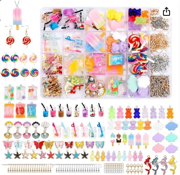 ✨ Biżubox - Zestaw do Tworzenia Biżuterii dla Dzieci i Młodzieży